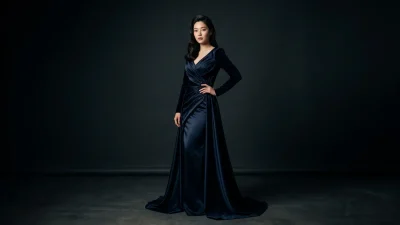 Prompt para: Fotografia Editorial de Moda de Luxo em Estúdio