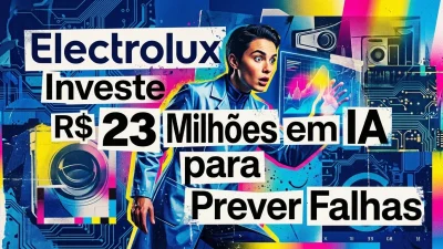 Electrolux Investe R$ 23 Milhões em IA para Prever Falhas