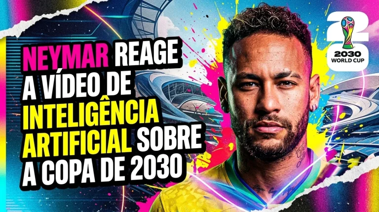 Neymar Reage a Vídeo de Inteligência Artificial Sobre a Copa de 2030