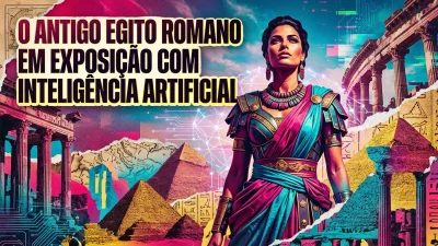 O antigo Egito romano em exposição com inteligência artificial