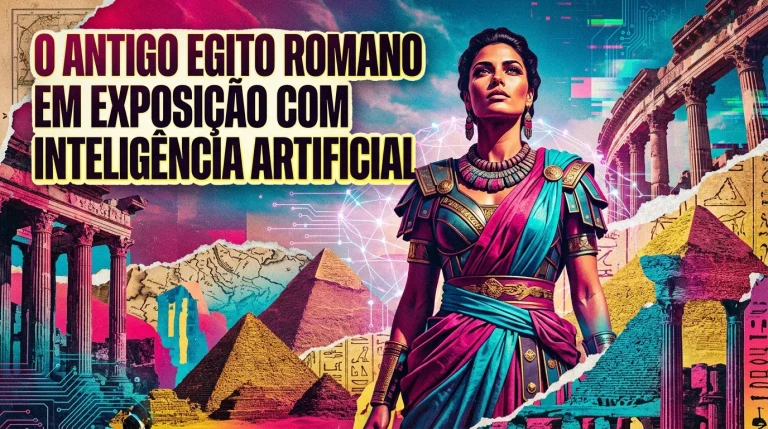 O antigo Egito romano em exposição com inteligência artificial