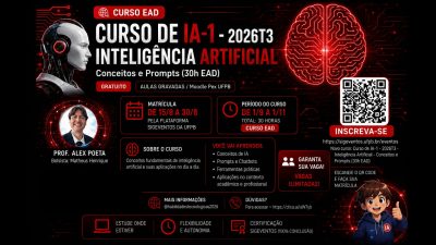 Curso Gratuito de Inteligência Artificial na UFPB – EAD 2026