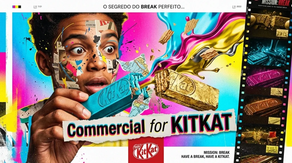 Commercial for KITKAT blending